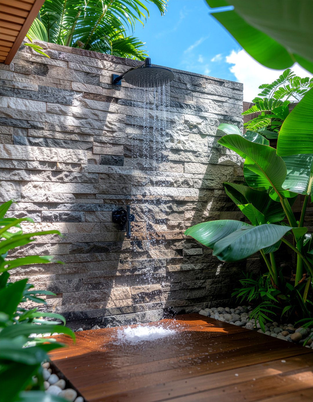 Outdoor Shower - 30 luxury bathroom ideas