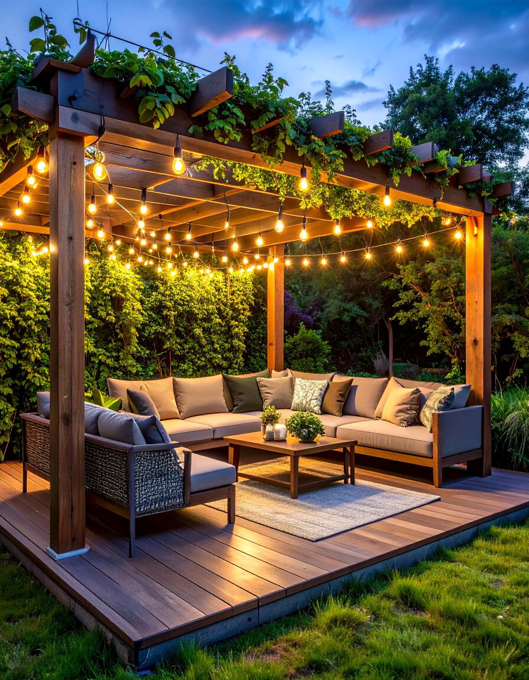 Outdoor String Lights - 30 outdoor decor ideas