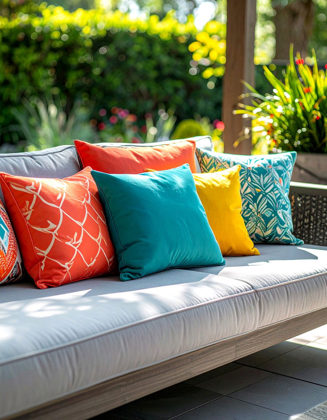 Outdoor Throw Pillows - 30 outdoor decor ideas