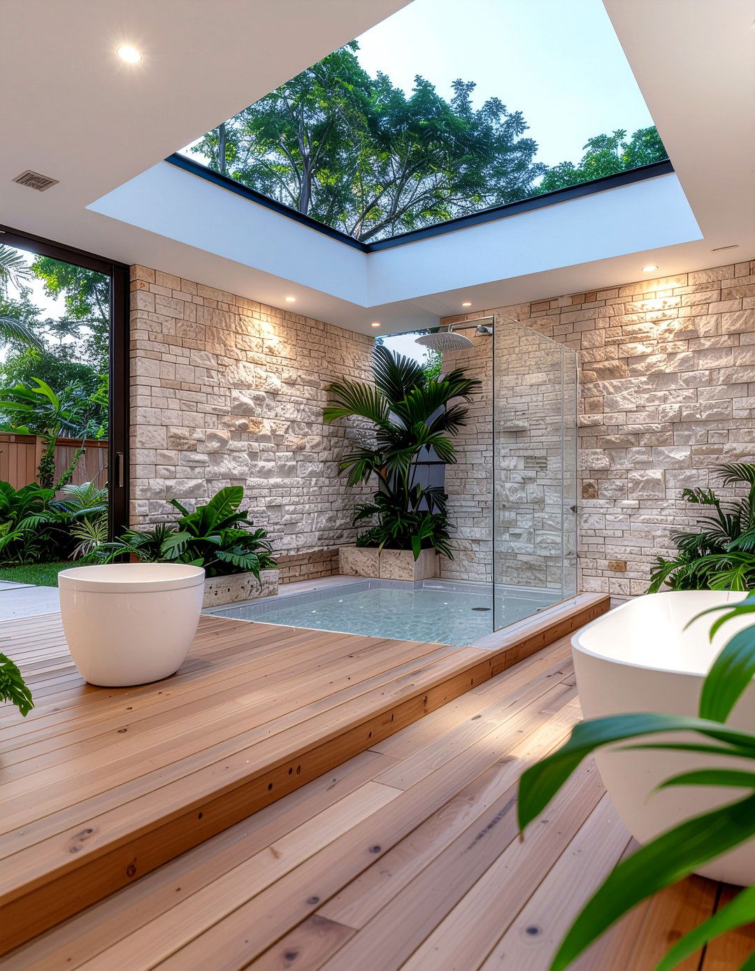 Outdoor bathroom extension - 30 bathroom expansion ideas