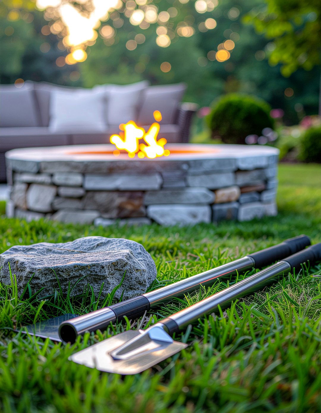 Outdoor fireplace tools - 30 fireplace tool ideas