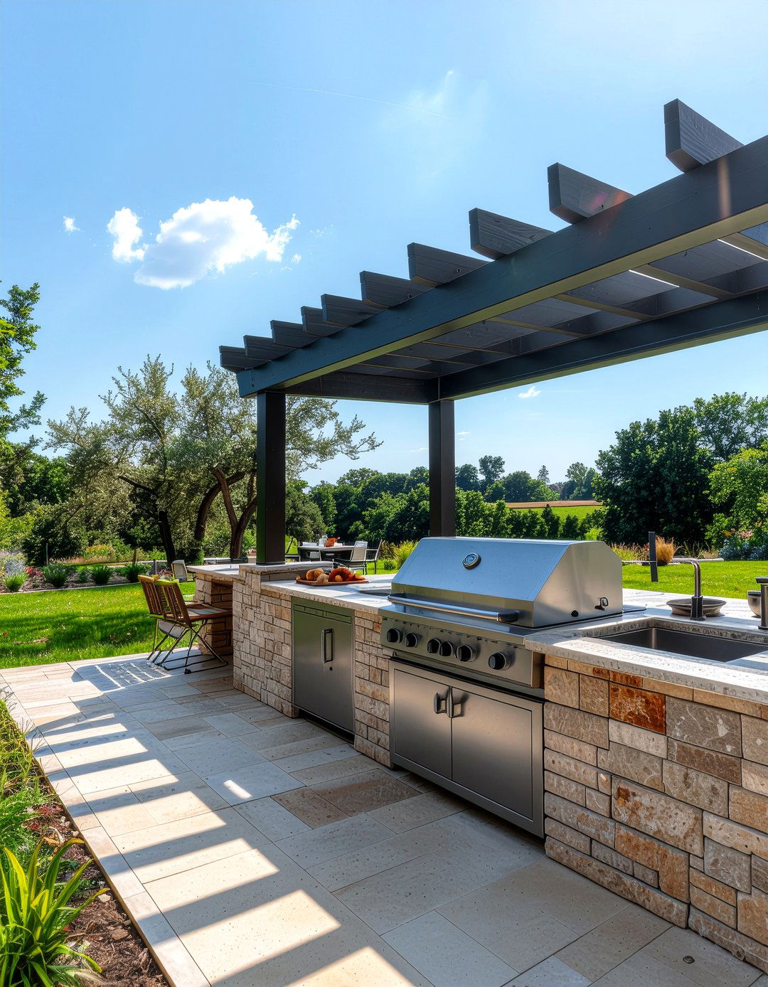 Outdoor kitchen - 30 favorite decor ideas