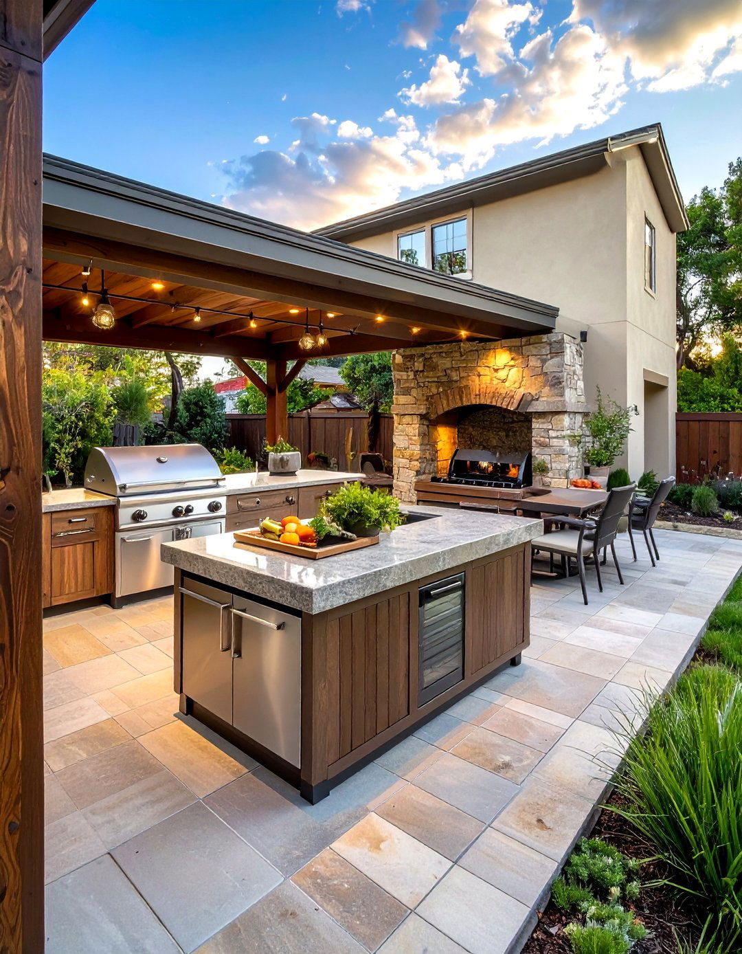 Outdoor kitchen area - 30 new home kitchen ideas