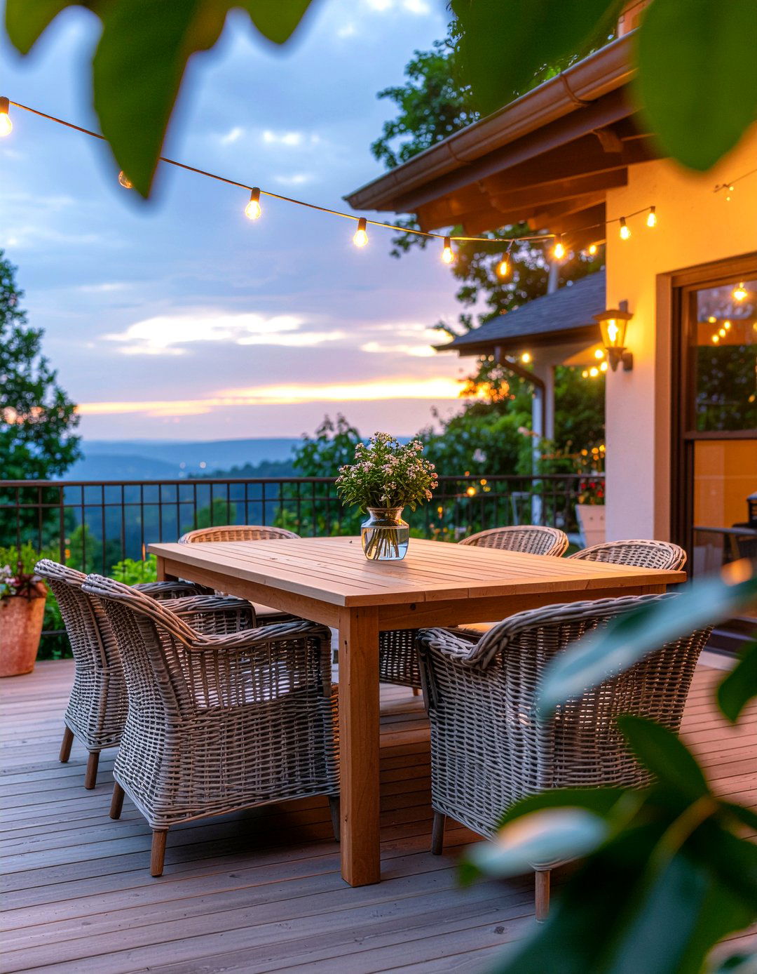 Outdoor patio dining space - 30 dining area ideas