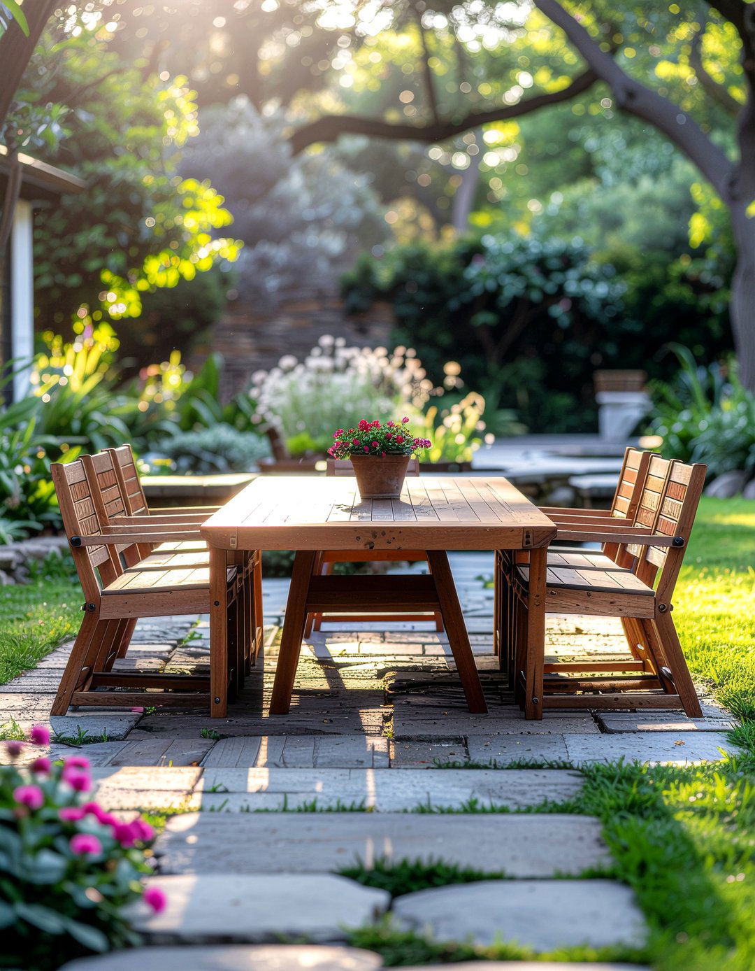 Outdoor patio extendable dining table - 30 expandable dining room ideas