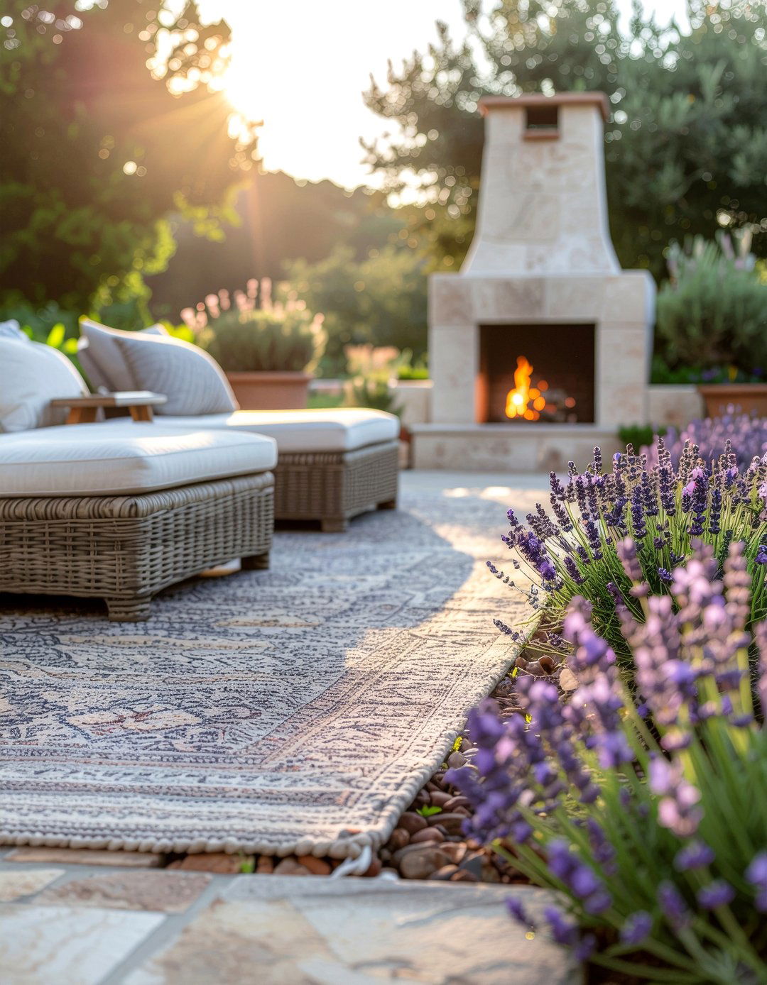Outdoor rug layering - 30 layered rug ideas