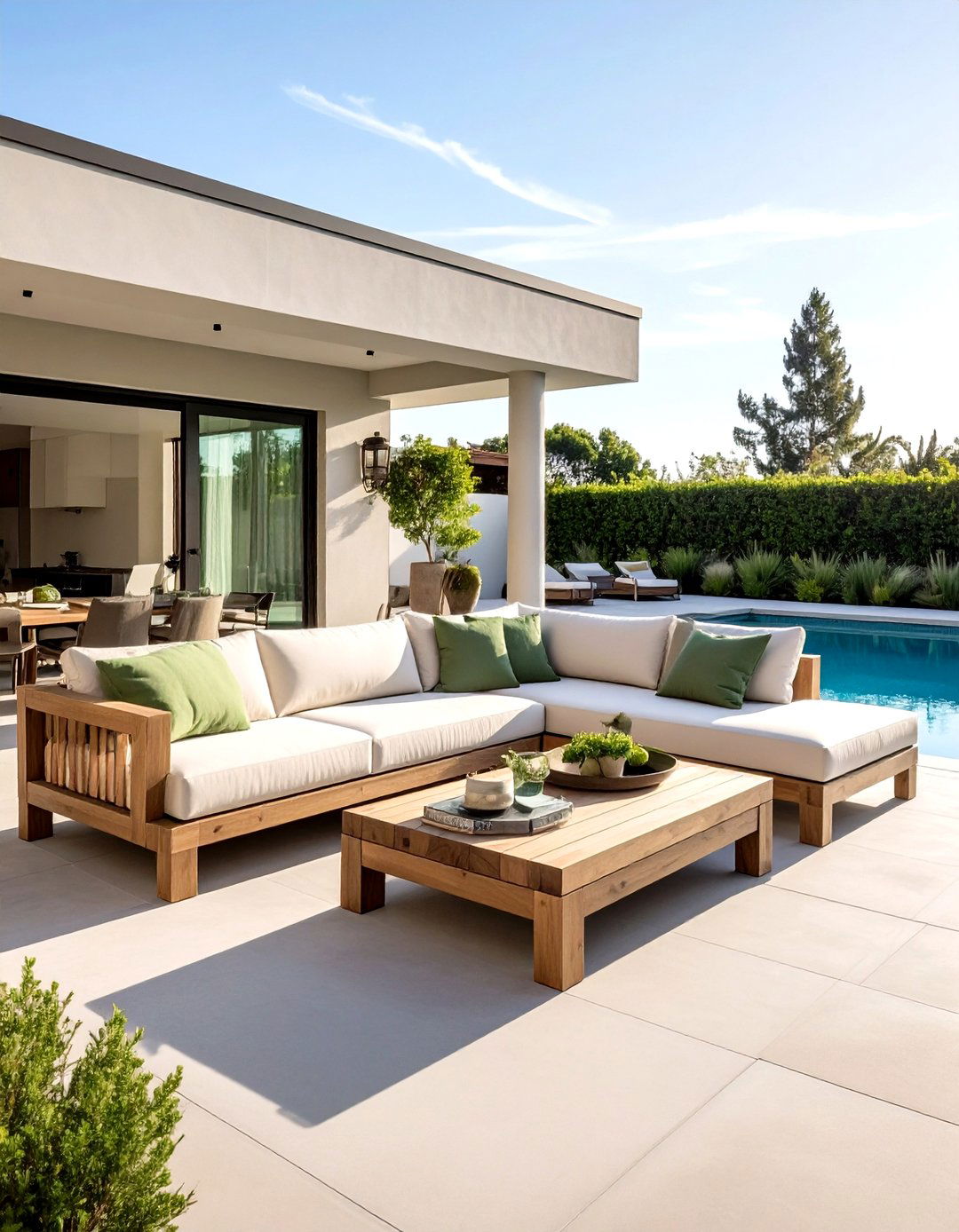 Outdoor sectional couch - 30 outdoor furniture ideas