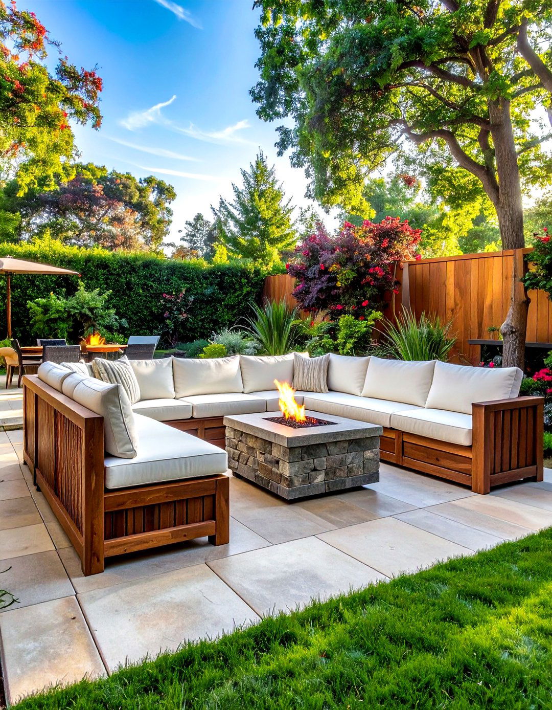 Outdoor u shaped dining banquette - 30 U-shaped banquette dining ideas