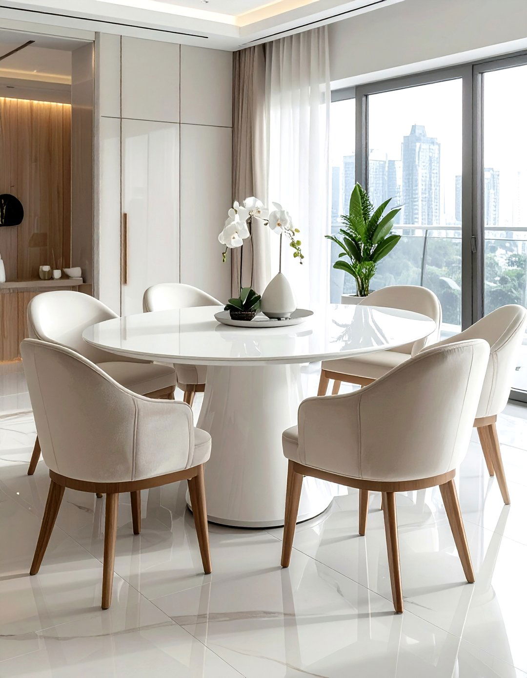 30 Streamlined Dining Room Ideas for a Sleek Modern Space