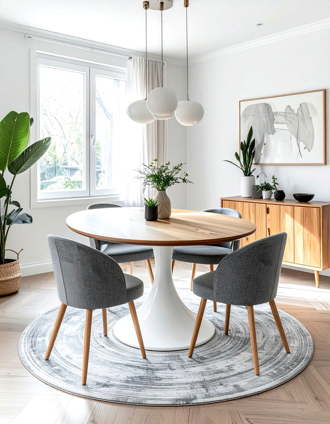 Oval Pedestal Dining Table - 30 dining room furniture settings