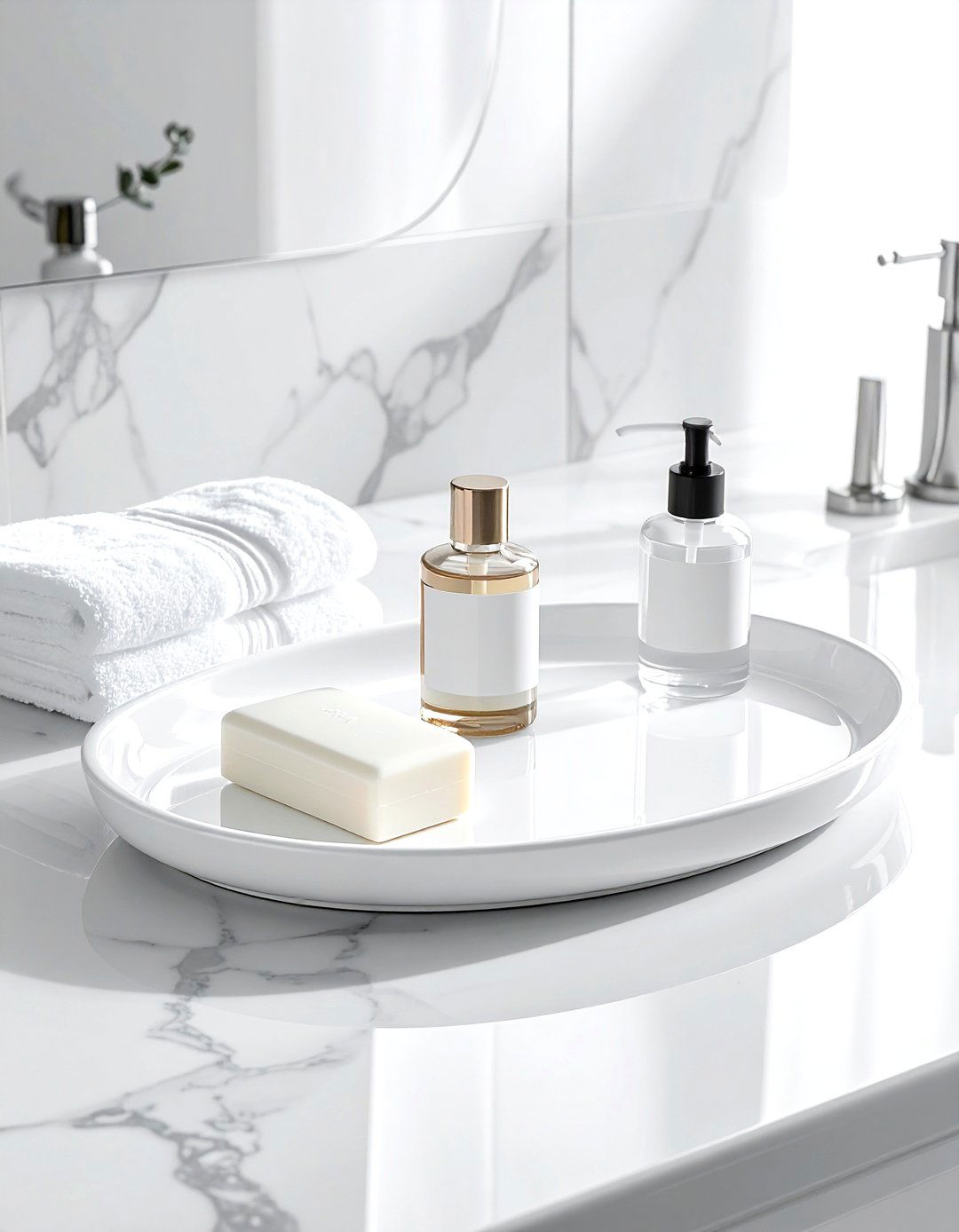 Oval Porcelain Tray - 30 catch-all tray ideas