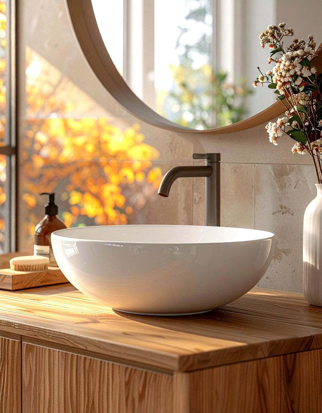 Oval Vessel Sink - 30 bathroom sink ideas