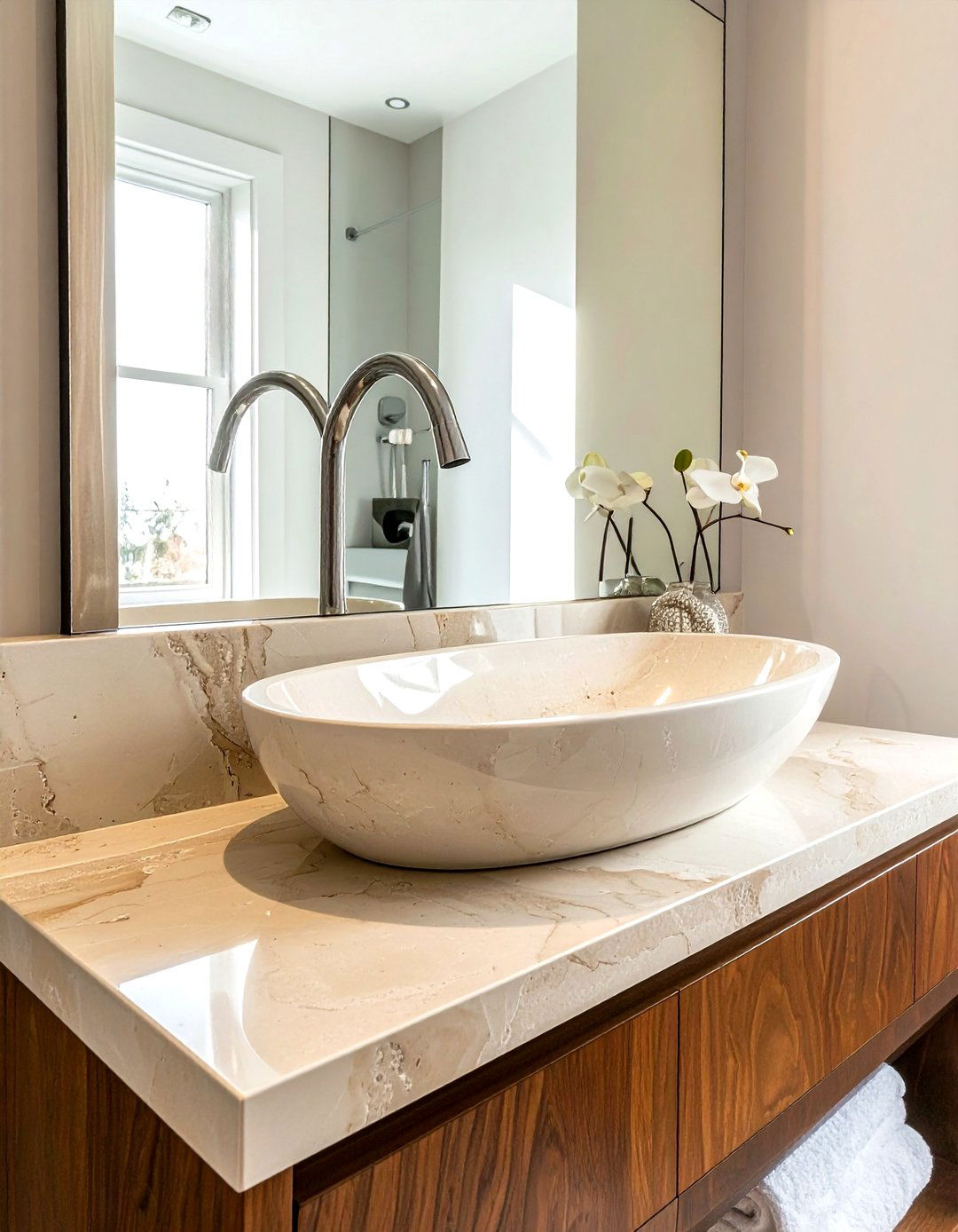 Oval vessel sink - 30 vessel sink ideas