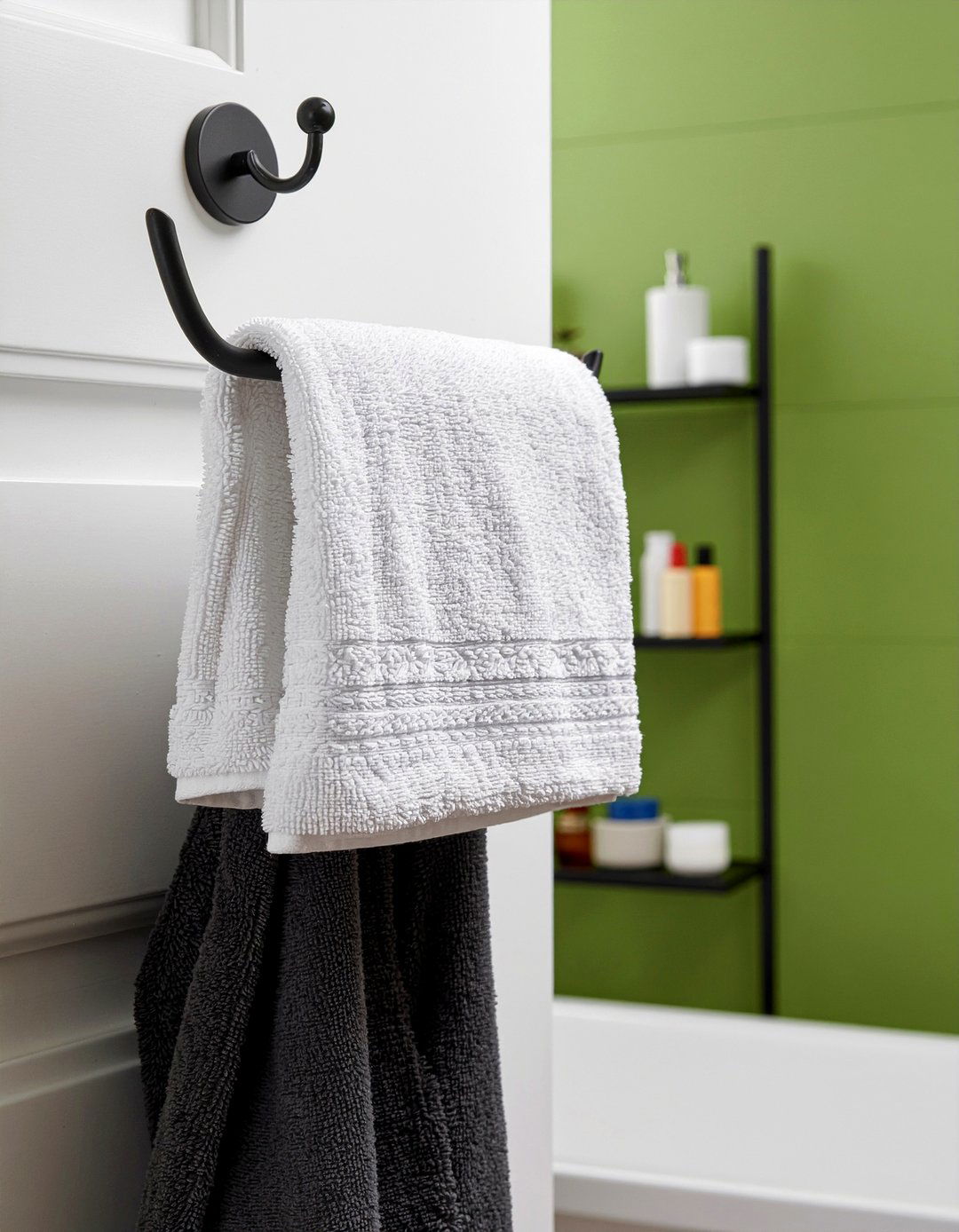 Over The Door Hook - 30 bathroom essentials ideas