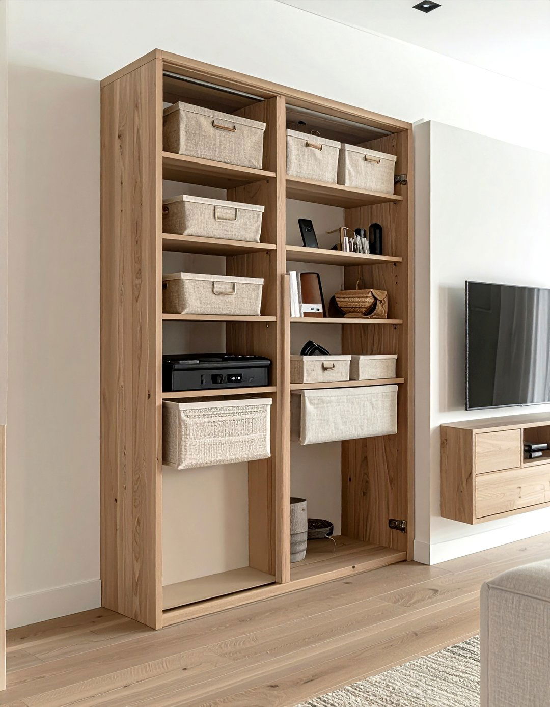 30 Living Room Creative Storage Ideas to Declutter Your Space