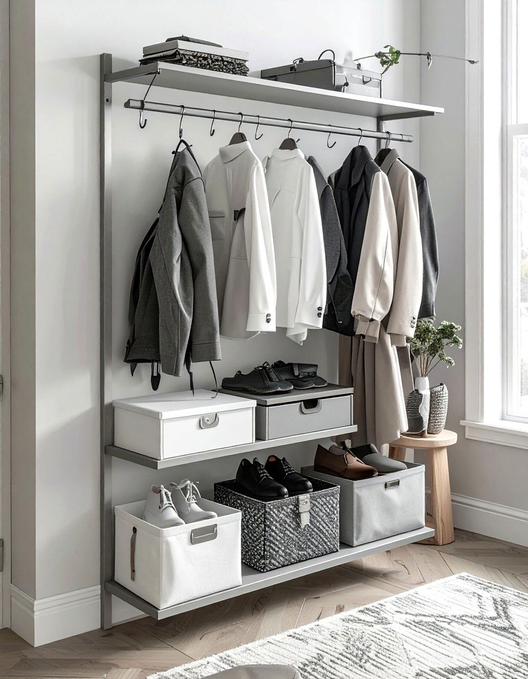 Over The Door Organizer - 30 no damage decor ideas