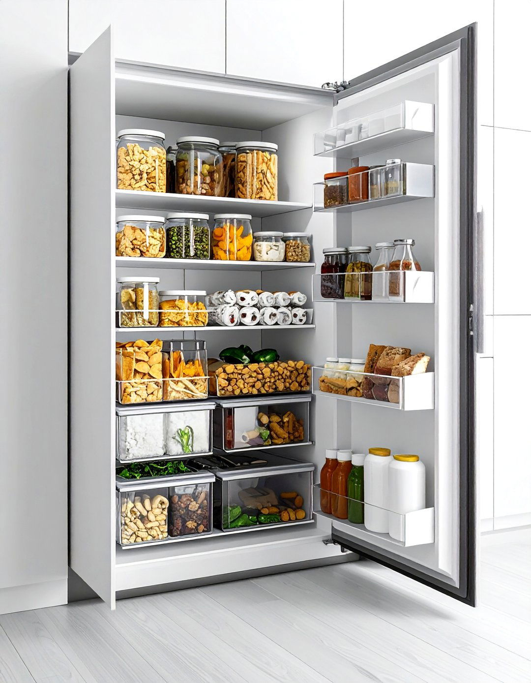 Over The Door Organizer - 30 removable kitchen ideas