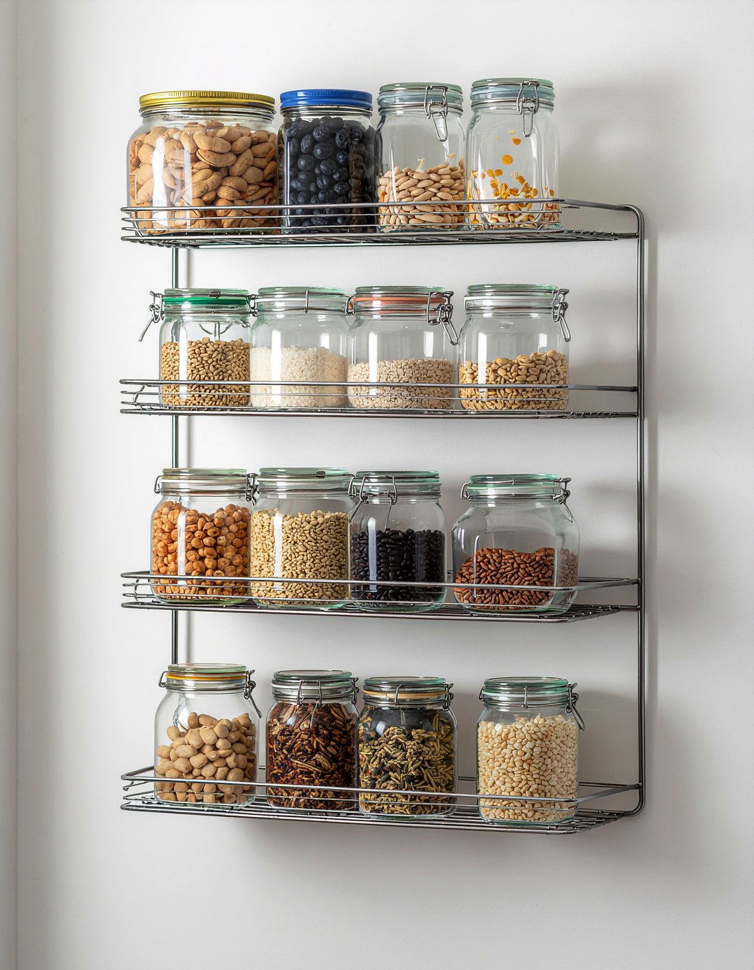 Over The Door Pantry Rack - 30 kitchen cabinet organization ideas