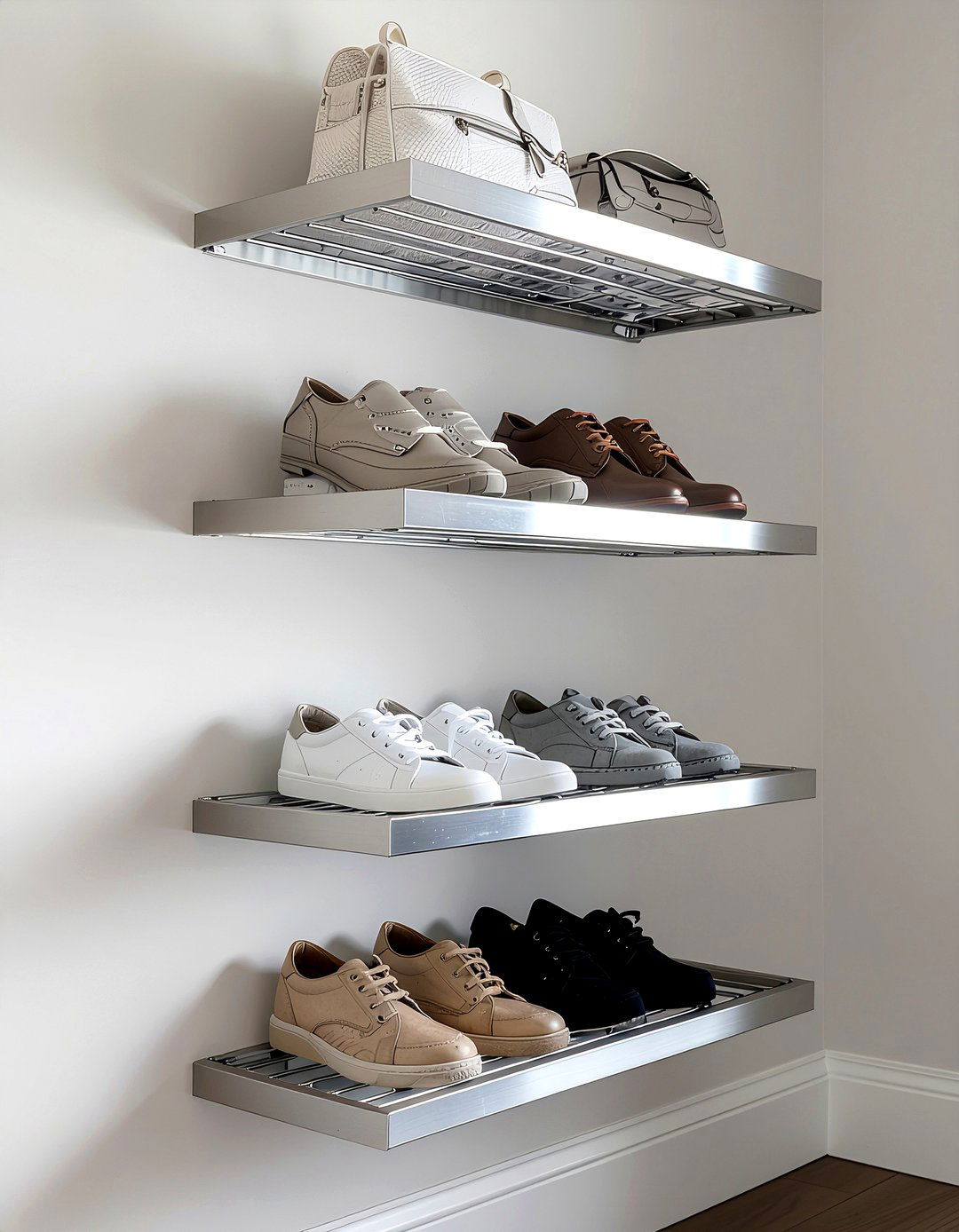 Over The Door Shelving - 30 bedroom wall shelving ideas