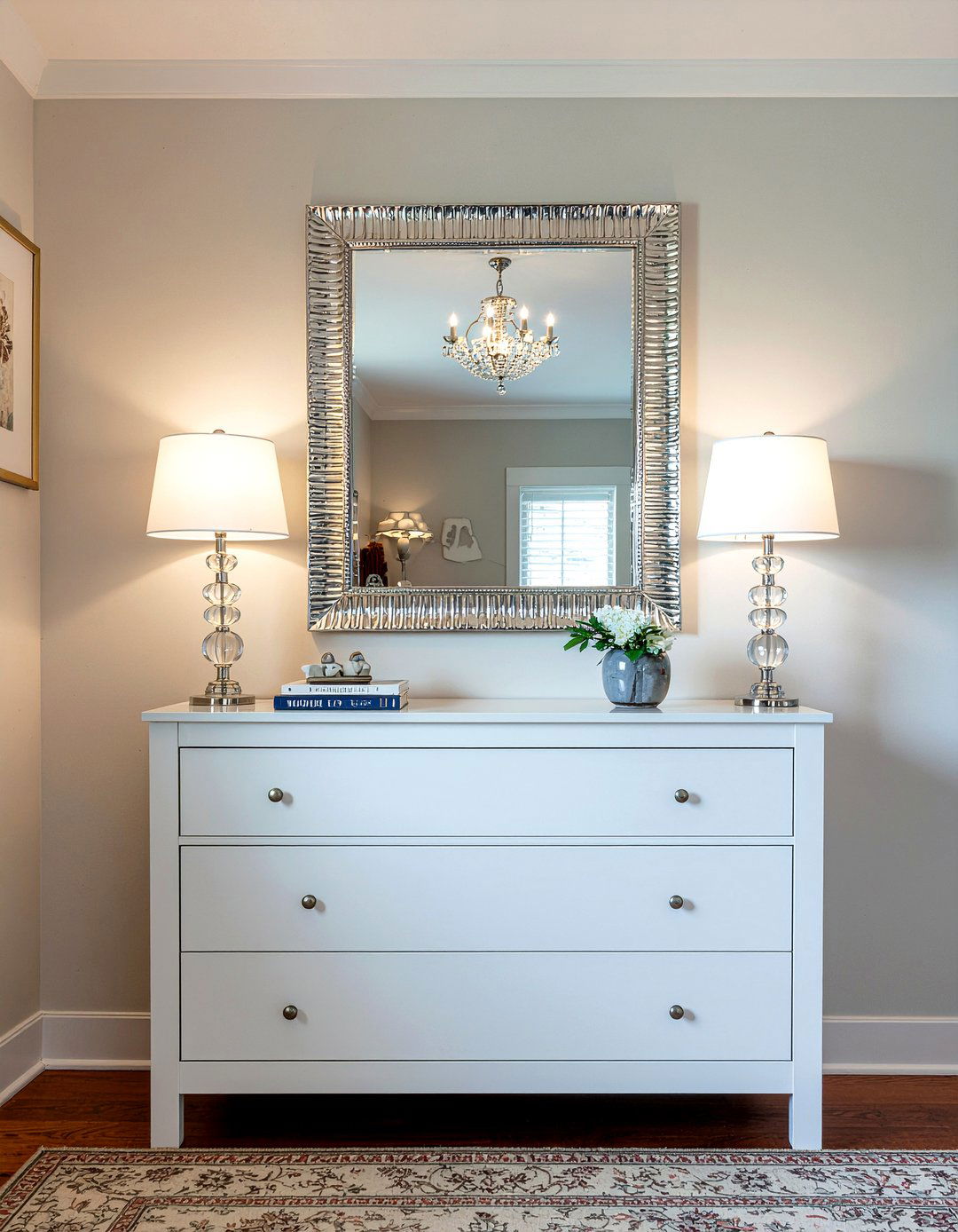 Over The Dresser Mirror - 30 bedroom mirror ideas