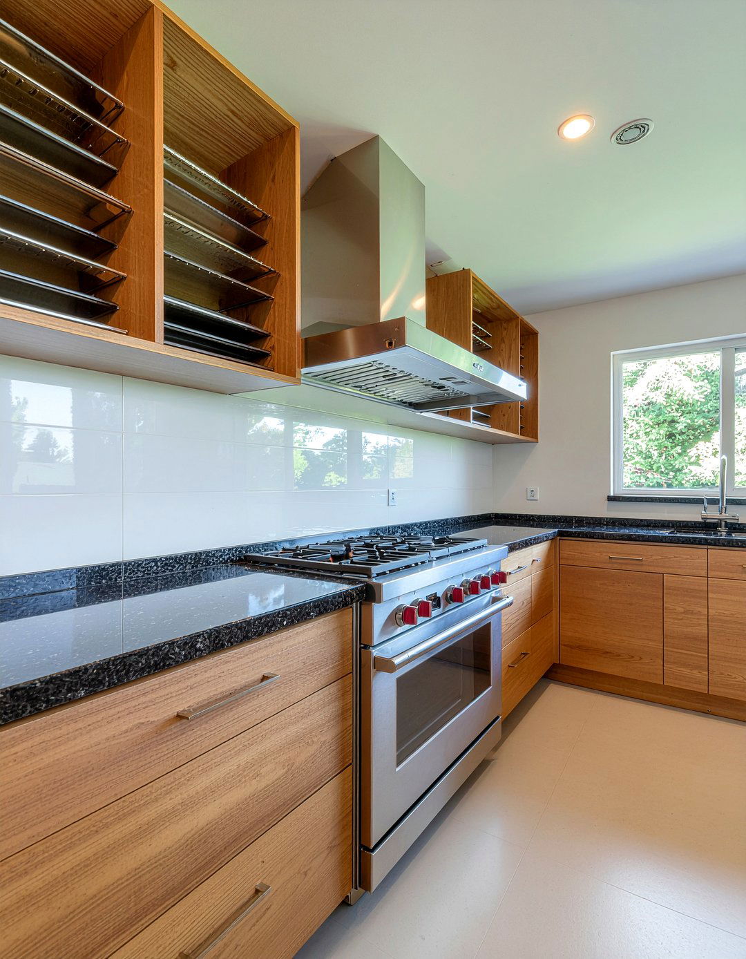 Over The Refrigerator Cabinet - 30 baking sheet storage kitchen ideas