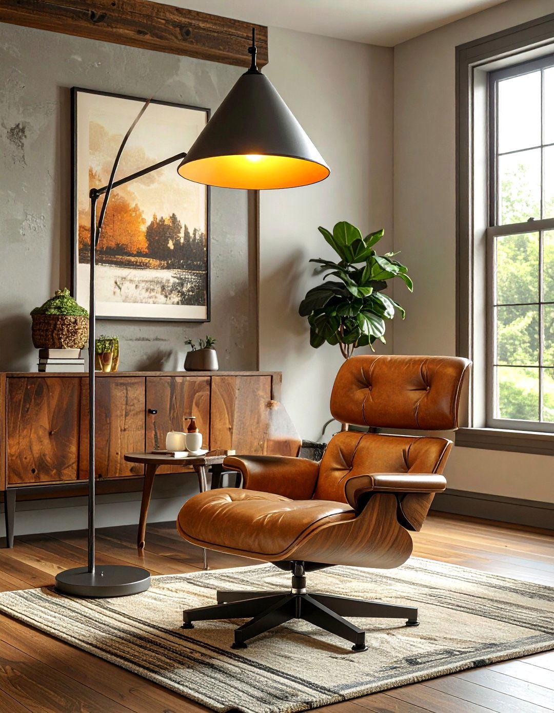 Over The Shoulder Lamp - 30 living room task lighting ideas