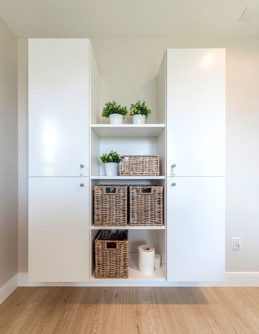 Over The Toilet Cabinet - 30 bathroom storage ideas