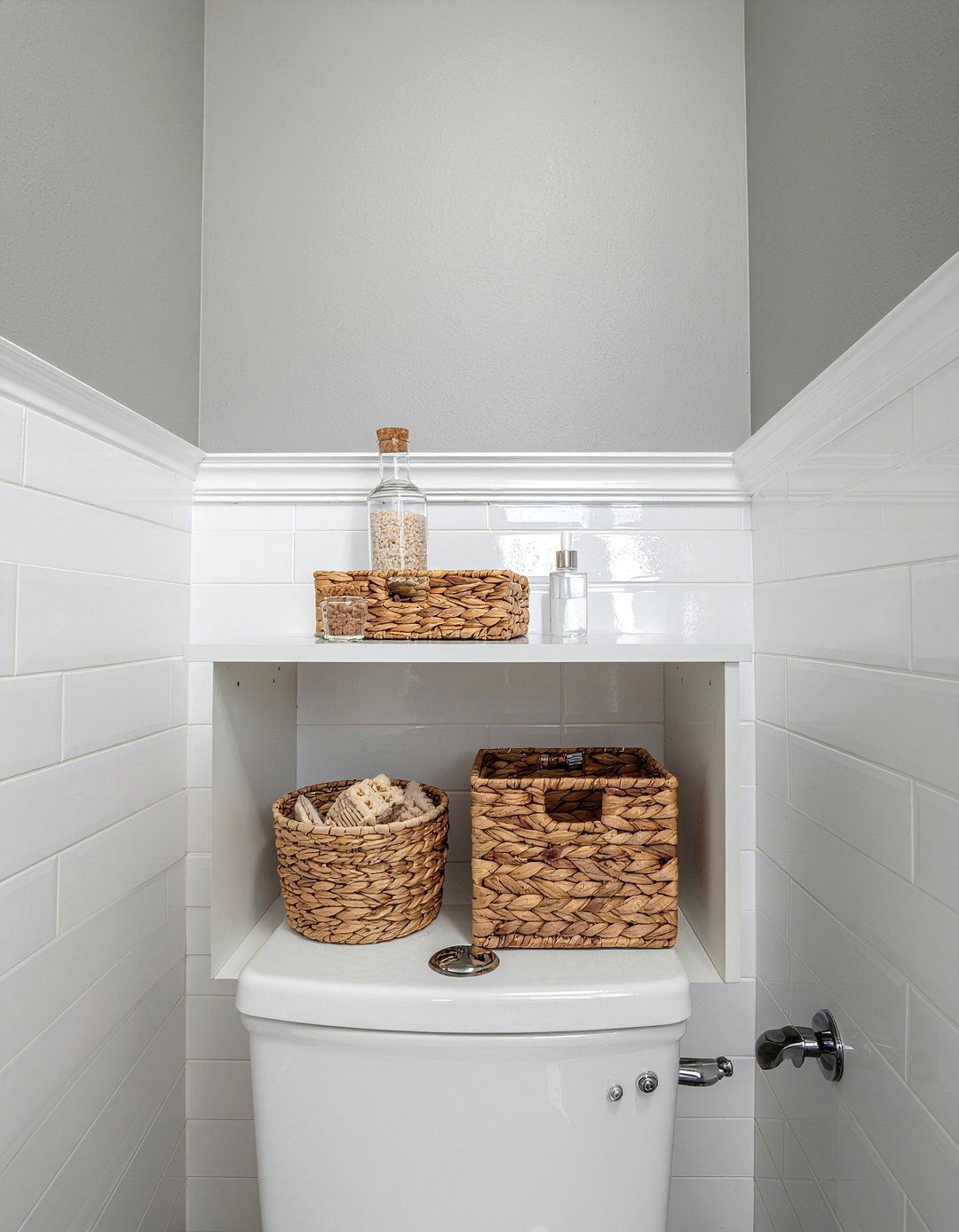 Over The Toilet Cabinet - 30 bathroom cabinet ideas