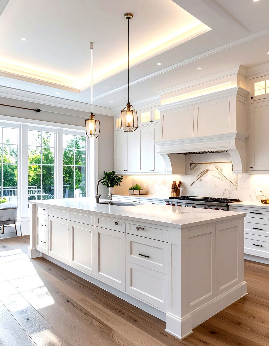 Over cabinet accent lighting - 30 kitchen LED lighting ideas