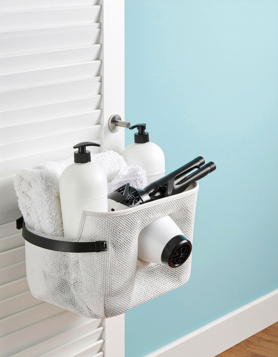 Over the door bathroom caddy - 30 bathroom caddy ideas
