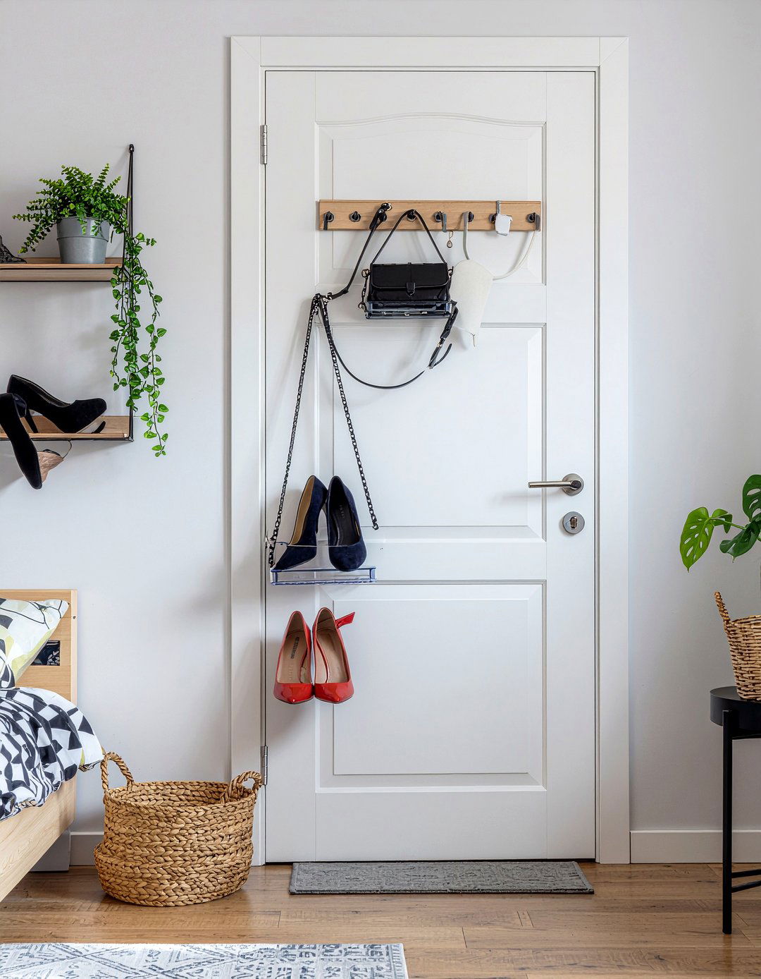 Over the door organizer - 30 bedroom closet dividers