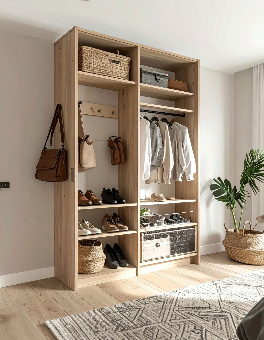 Over the door organizer - 30 bedroom creative storage ideas