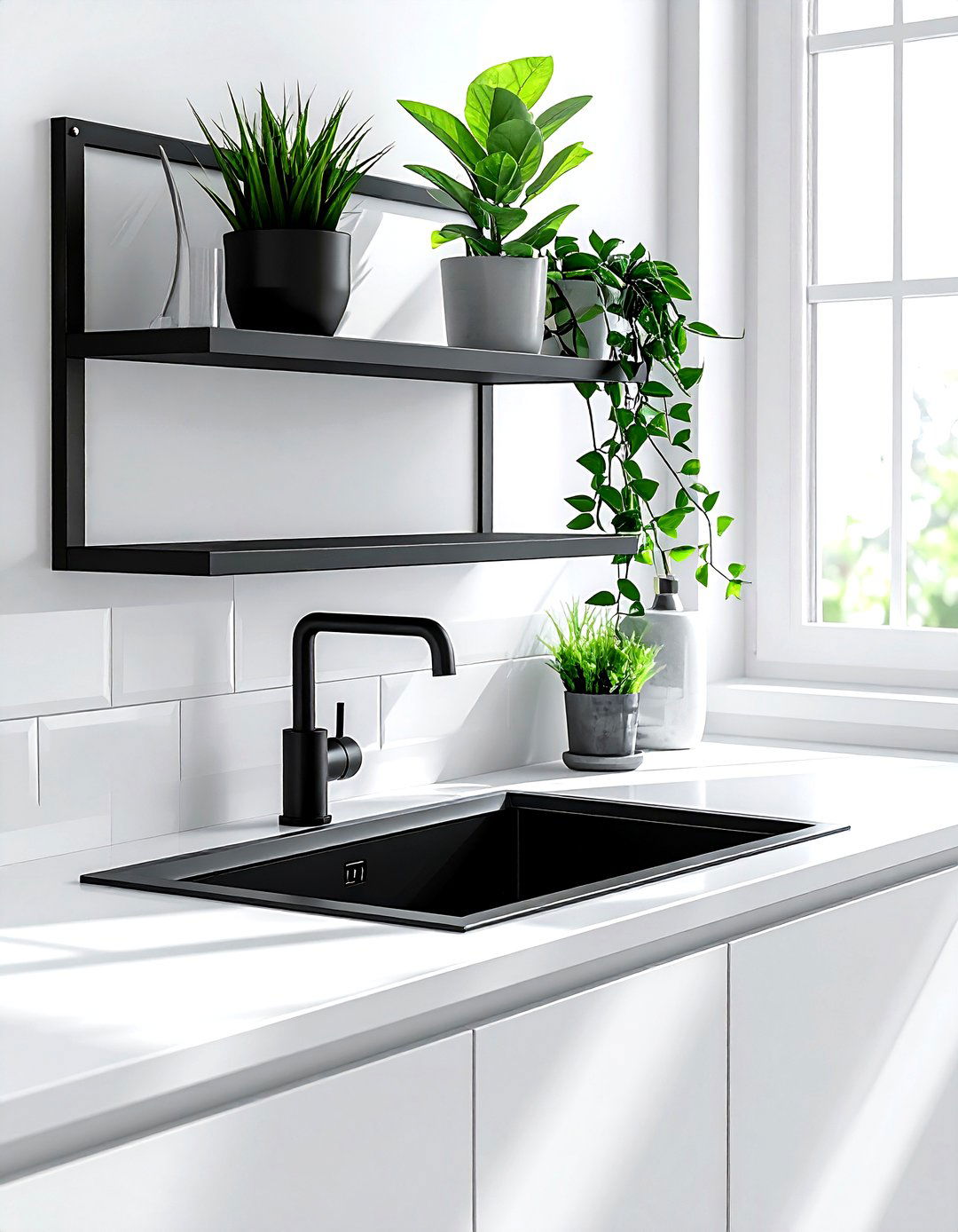 Over the sink shelf - 30 kitchen creative storage ideas