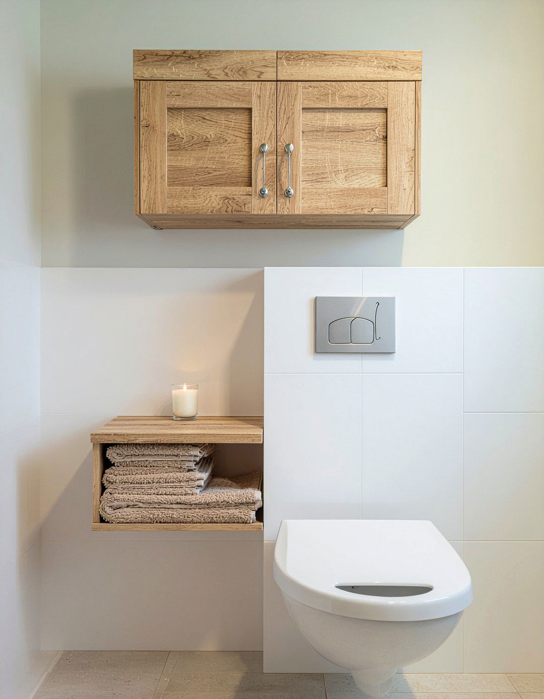 Over the toilet cabinet - 30 bathroom linen cabinet ideas