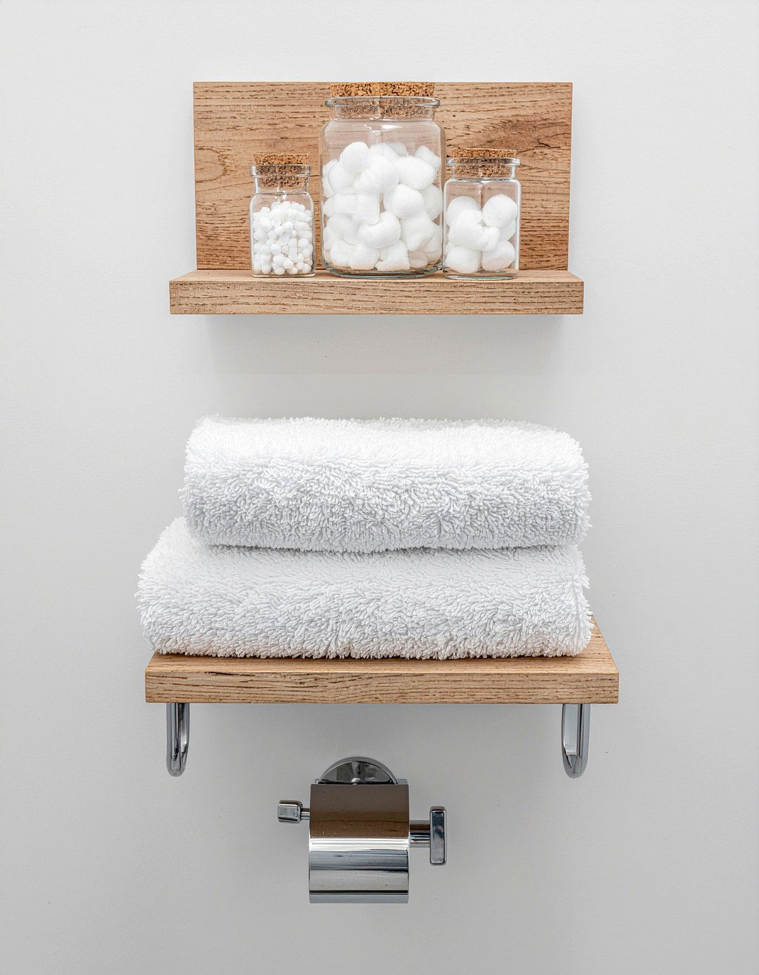 Over the toilet ladder shelf - 30 bathroom ladder shelf ideas