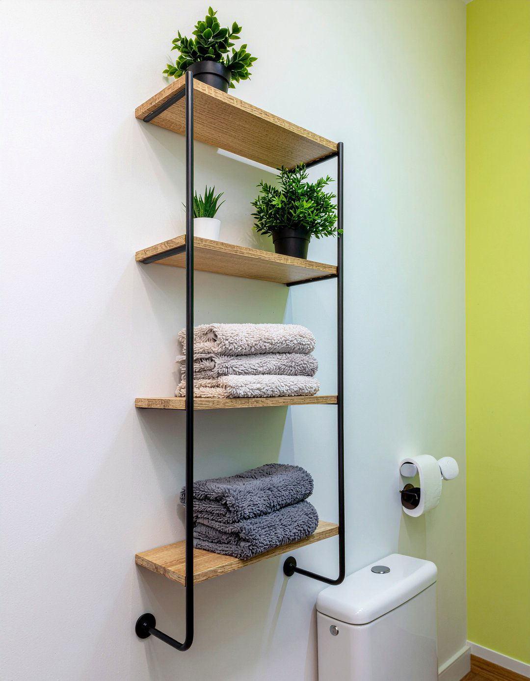 Over the toilet storage rack - 30 bathroom must-haves