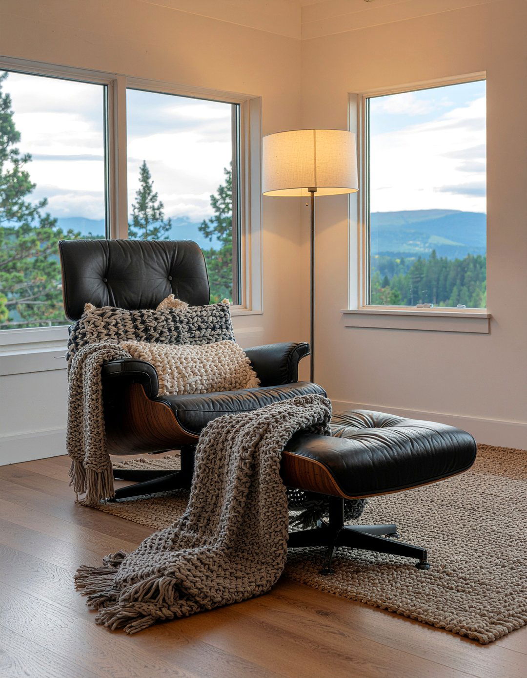 Oversized Armchair - 30 living room lodge furniture ideas