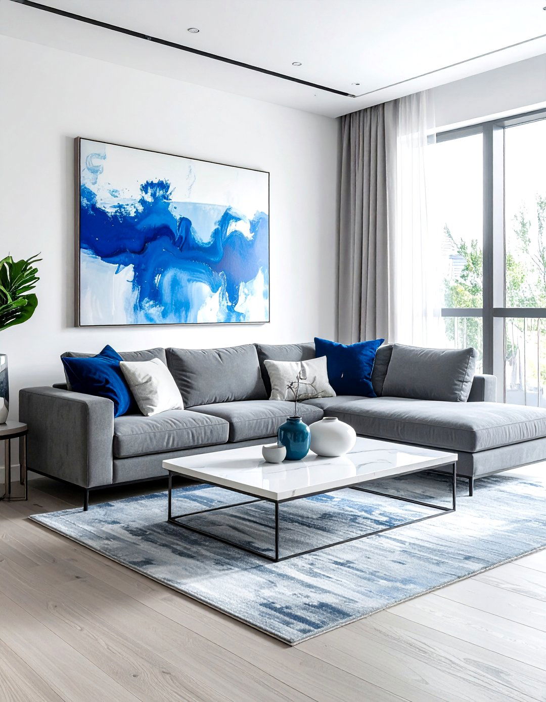 Oversized Canvas Art - 30 wall decor ideas