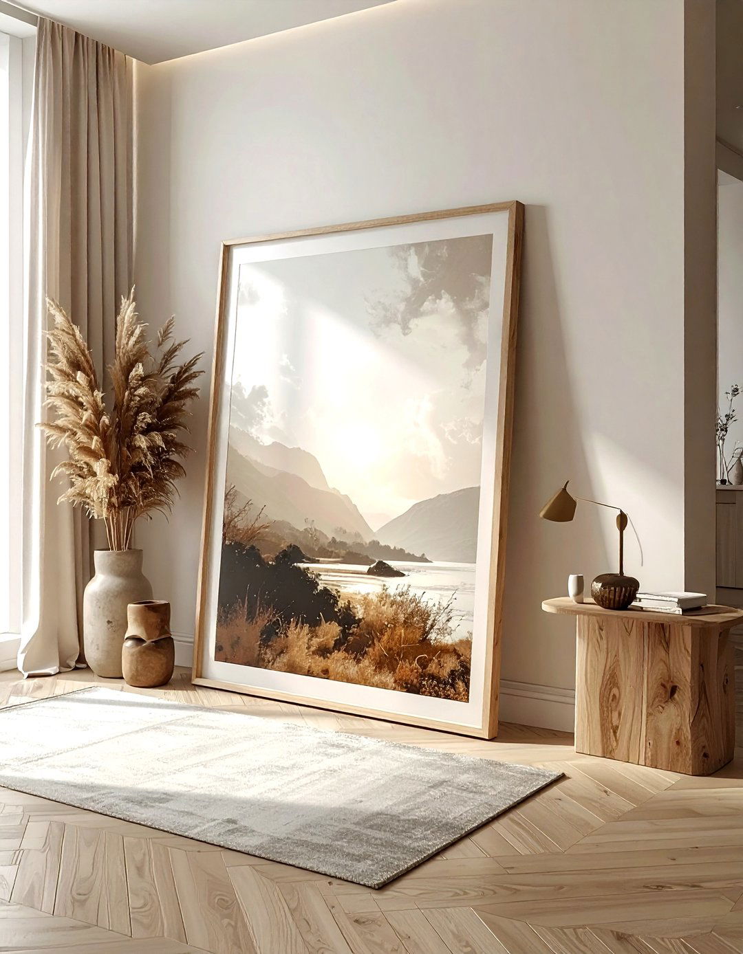 Oversized Floor Frame - 30 picture frame ideas