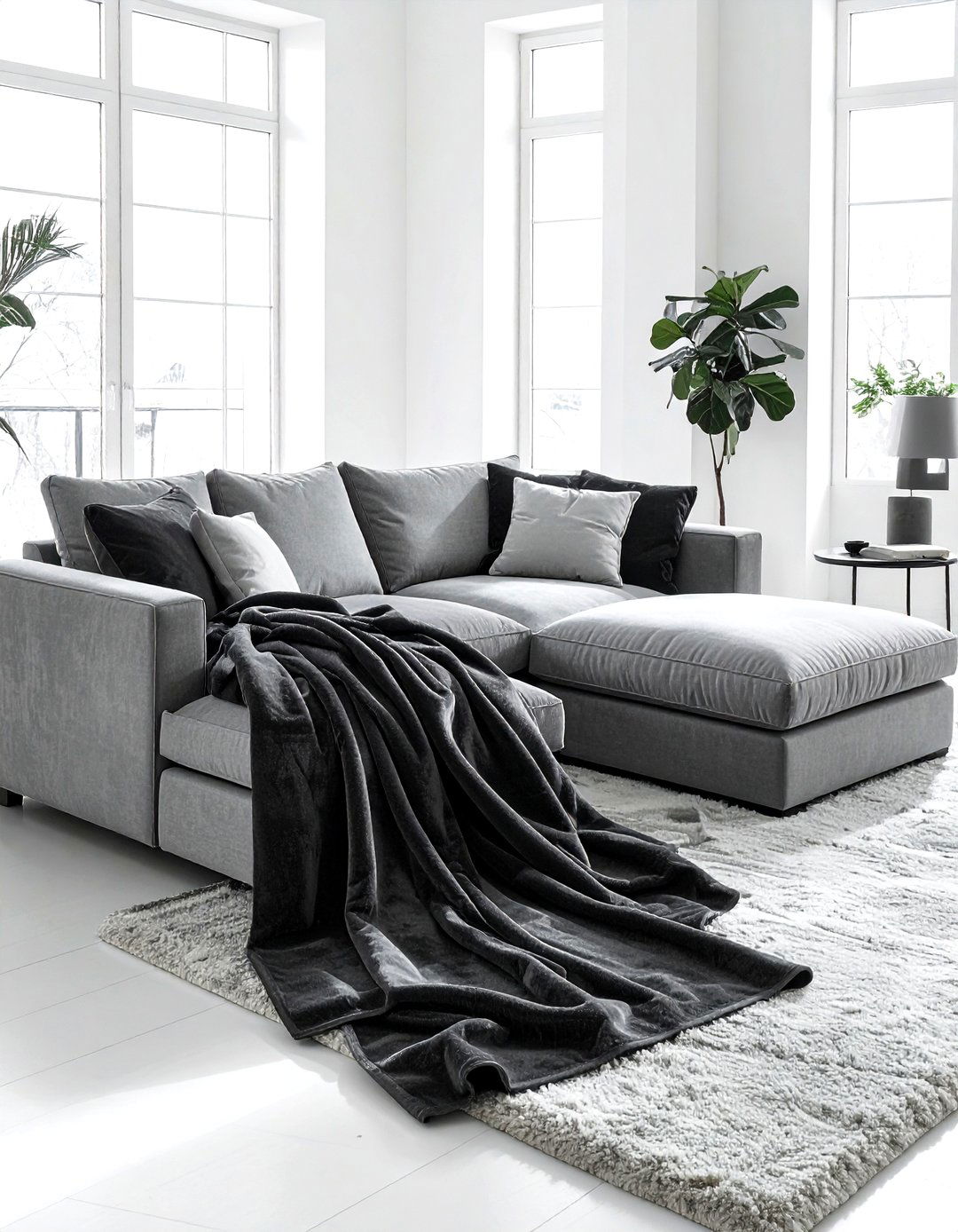 Oversized King Throw - 30 cozy throw ideas