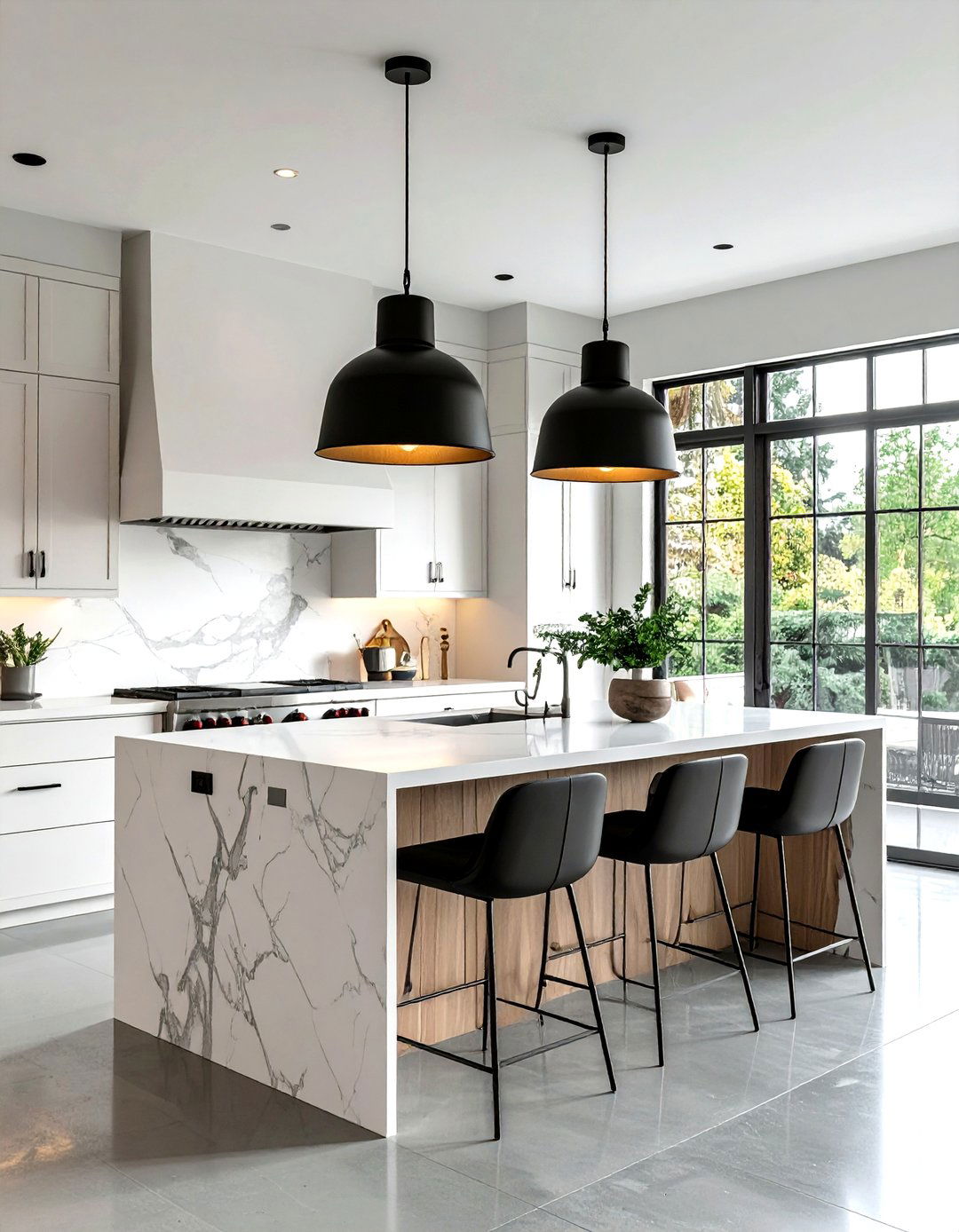 Oversized Kitchen Island Pendant - 30 kitchen ceiling light ideas