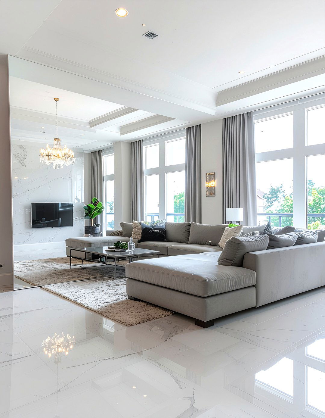 Oversized Leaner Mirror - 30 floor mirror ideas