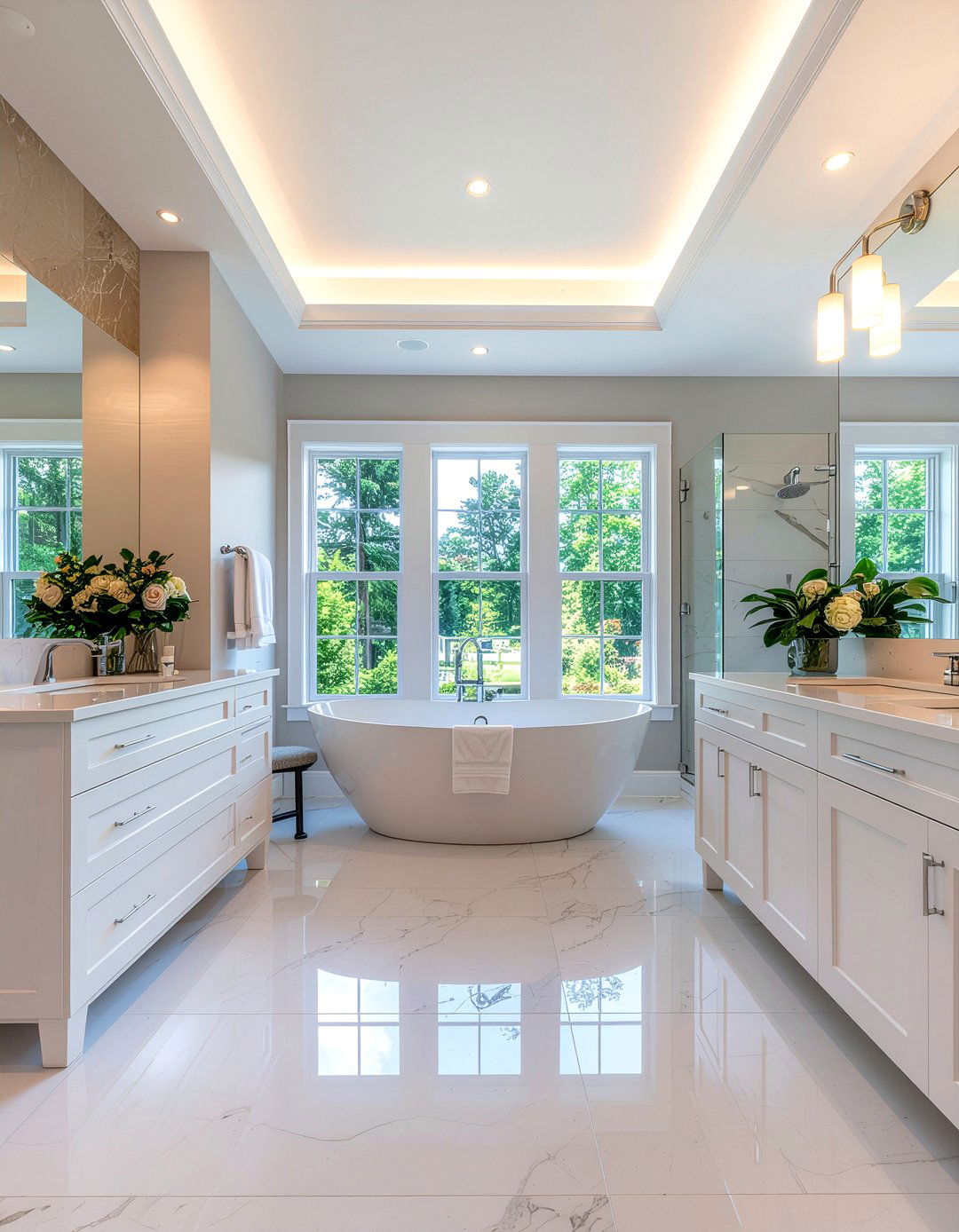 Oversized Master Bathroom - 30 bathroom layout ideas