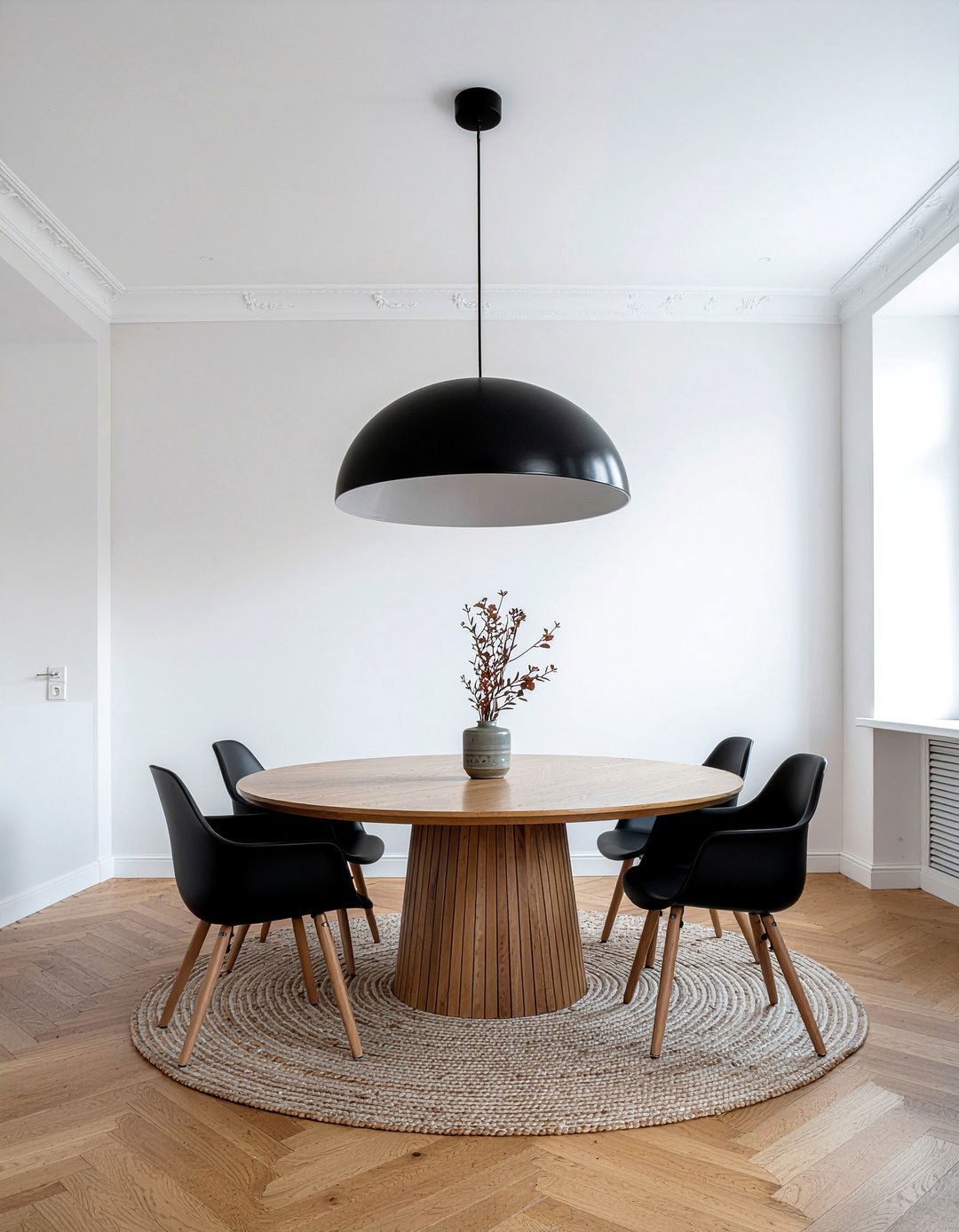 Oversized Pendant Light - 30 daring dining room ideas