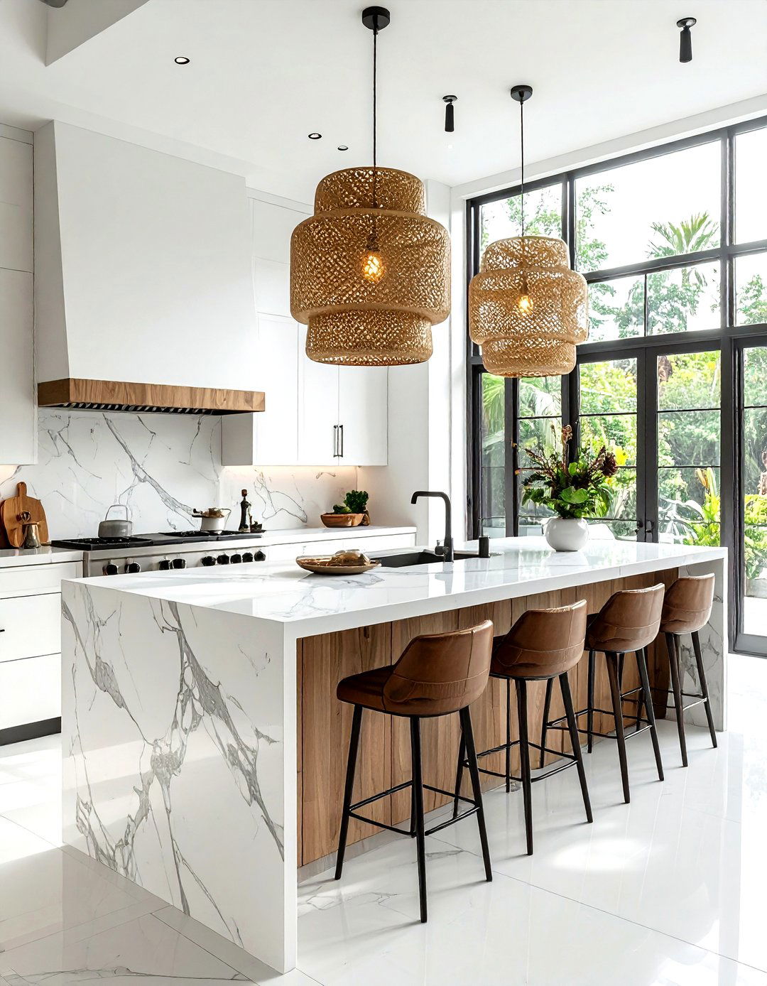 Oversized Pendant Light - 30 decor scale ideas