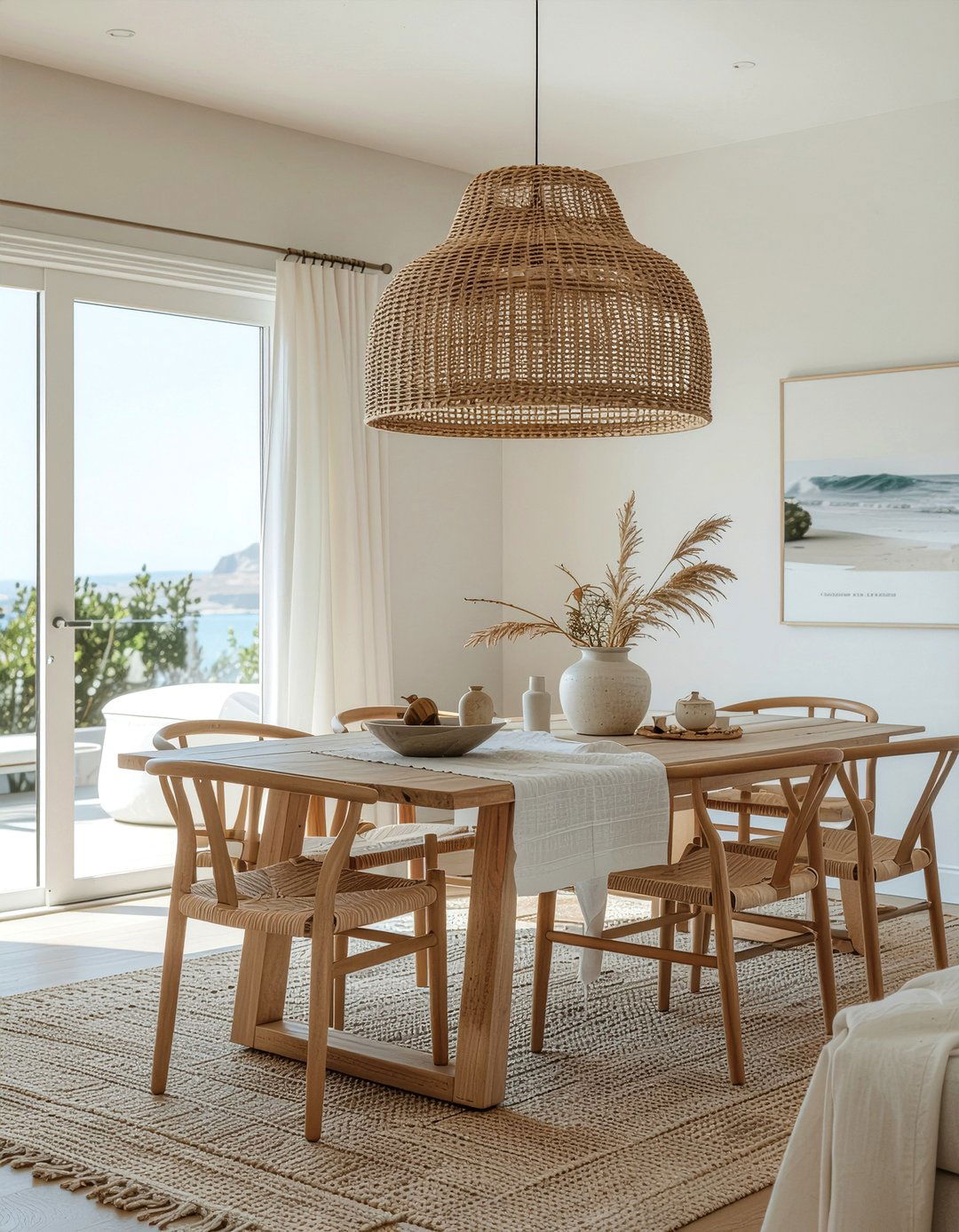 Oversized Pendant Light - 30 dining room statement piece ideas