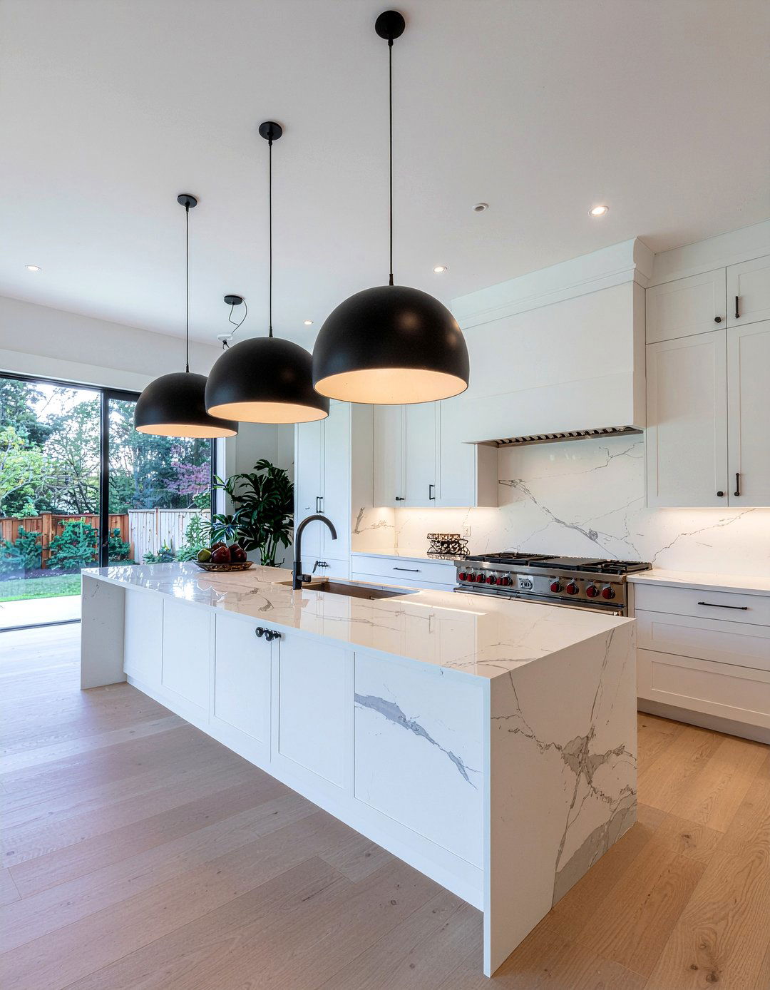Oversized Pendant Lighting - 30 bold kitchen ideas