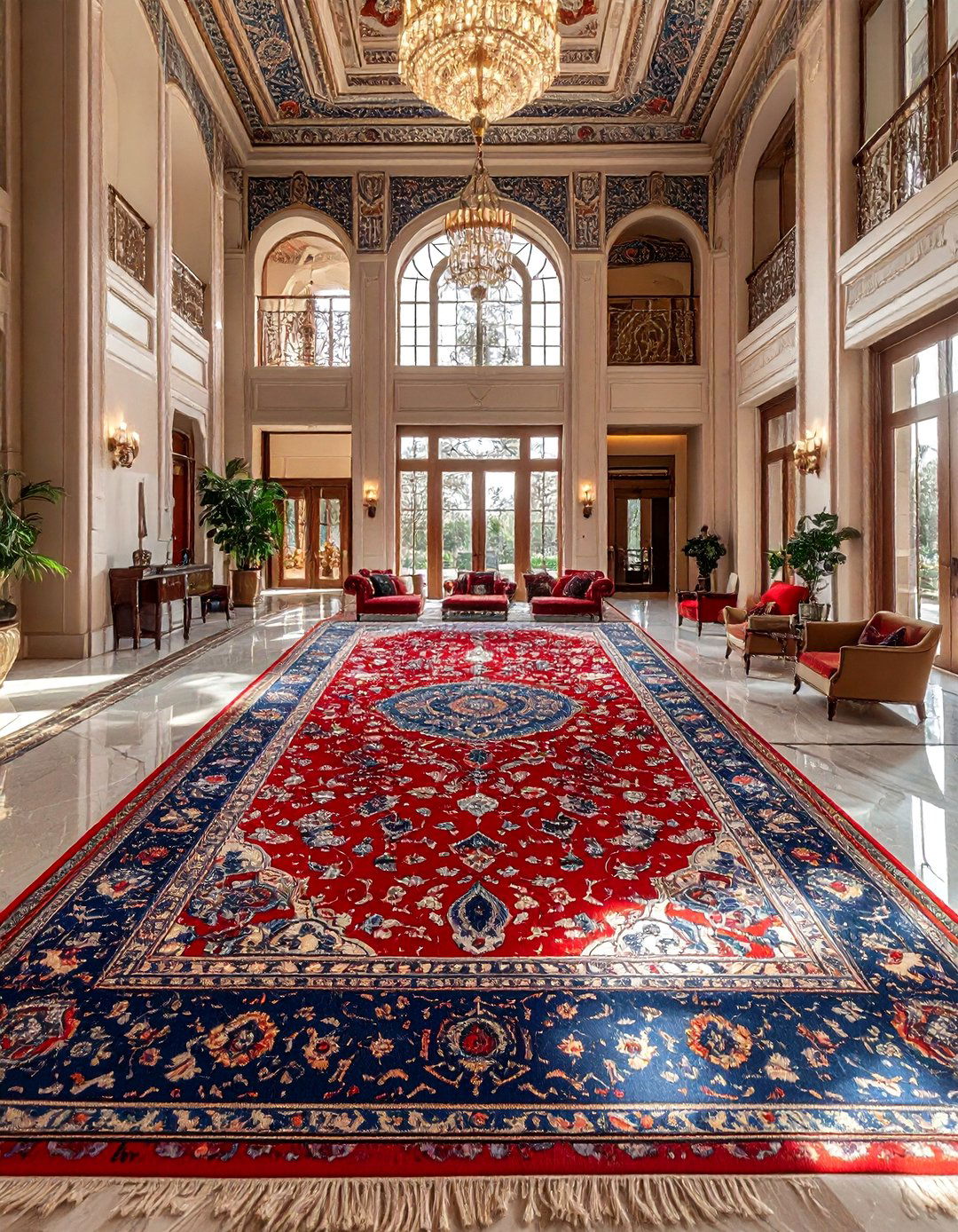 Oversized Persian rug - 30 Persian rug ideas