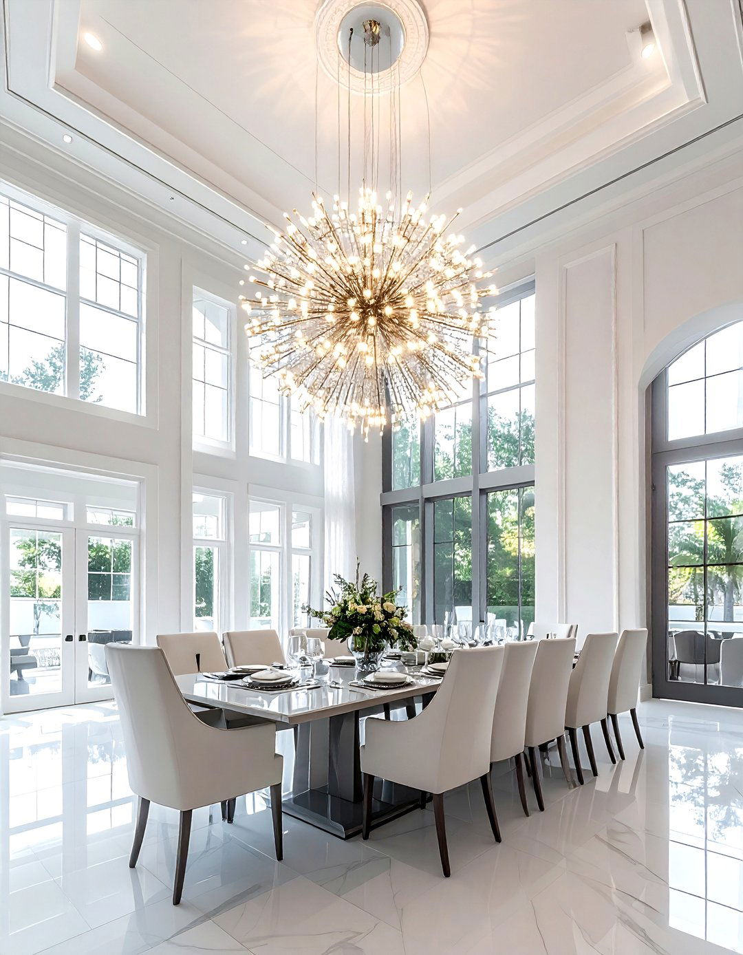 Oversized Sputnik Chandelier - 30 sputnik chandelier dining room ideas