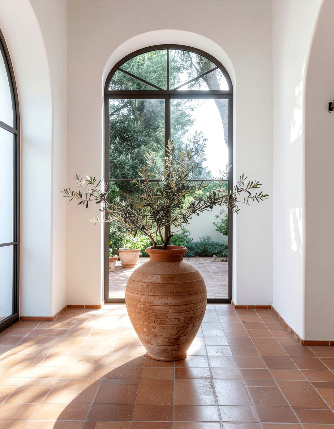 Oversized Terracotta Floor Vase - 30 floor vase ideas